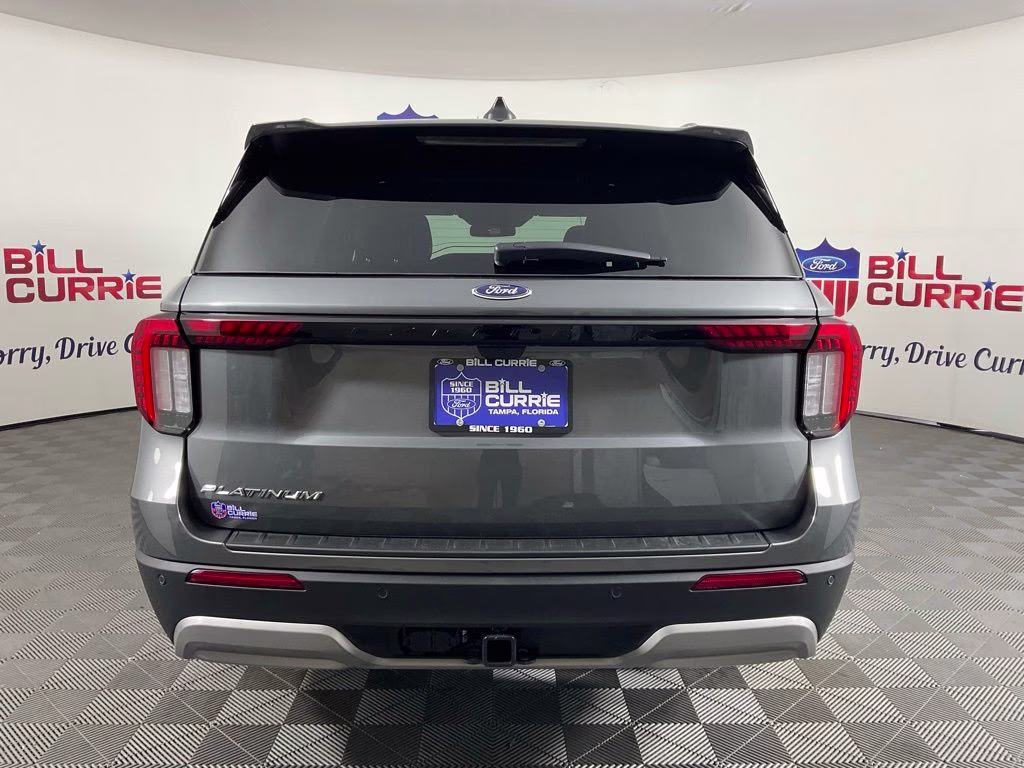 2026 Gray Metallic Ford Explorer Platinum RWD SUV