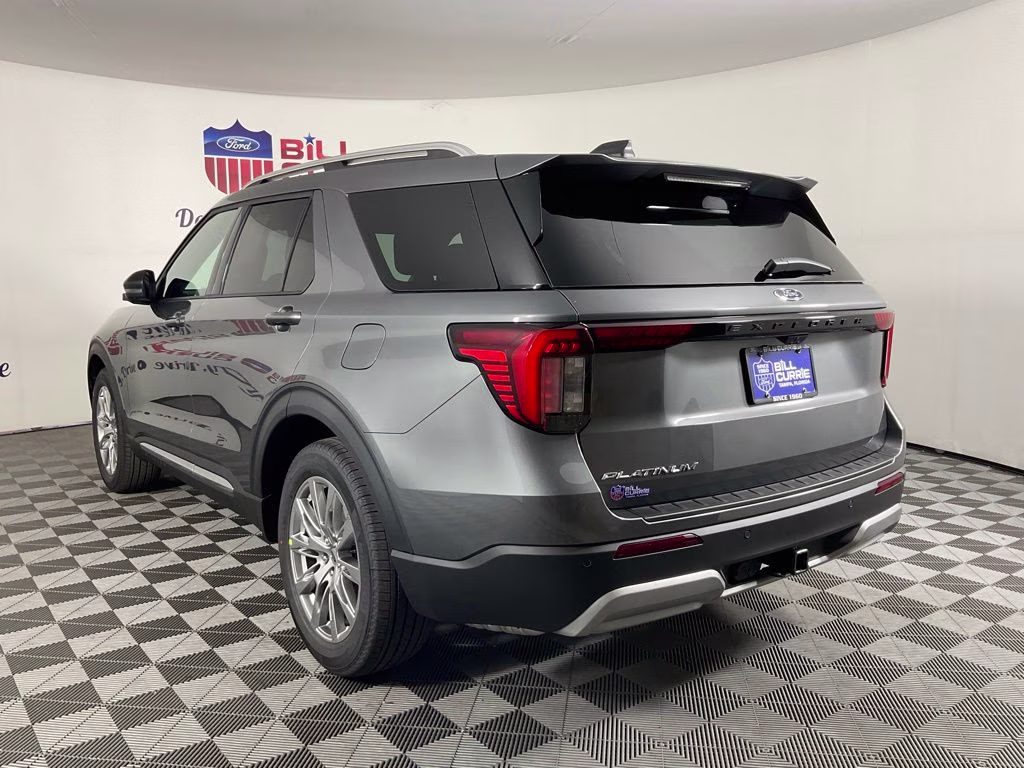 2026 Gray Metallic Ford Explorer Platinum RWD SUV