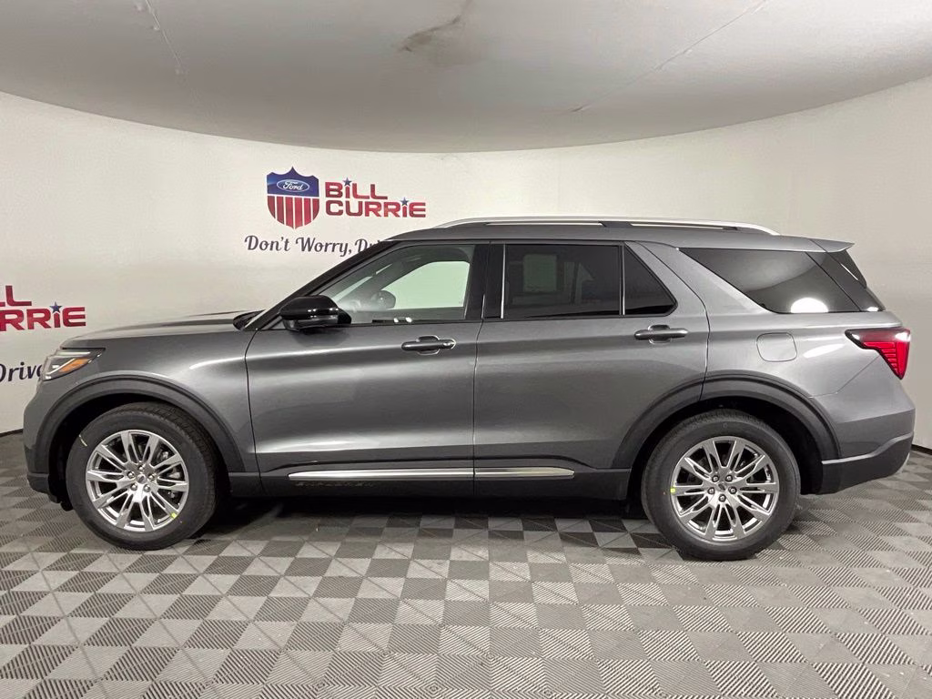 2026 Gray Metallic Ford Explorer Platinum RWD SUV