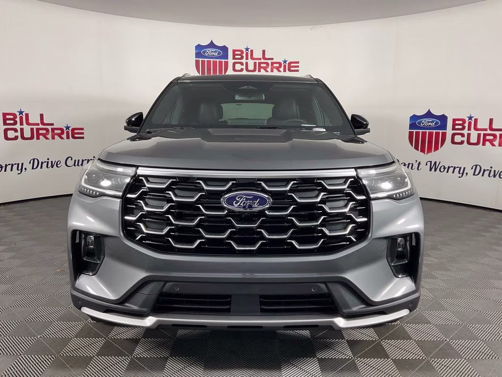 2026 Gray Metallic Ford Explorer Platinum RWD SUV