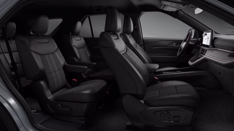 2026 Space White Metallic Ford Explorer ST-Line RWD SUV