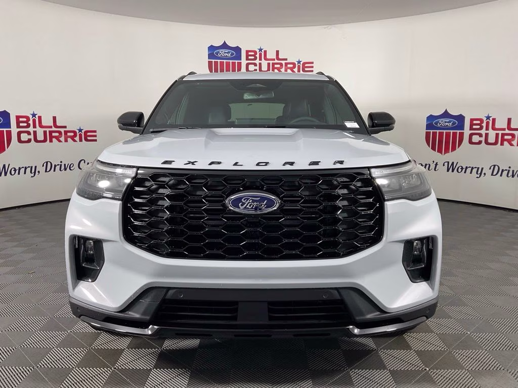 2026 White Metallic Ford Explorer ST-Line RWD SUV