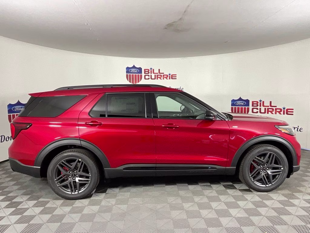 2026 Red Metallic Ford Explorer ST-Line RWD SUV
