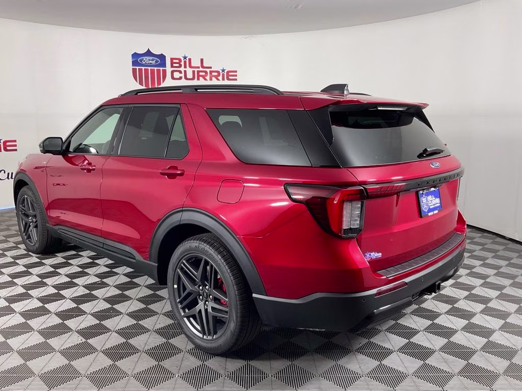 2026 Red Metallic Ford Explorer ST-Line RWD SUV