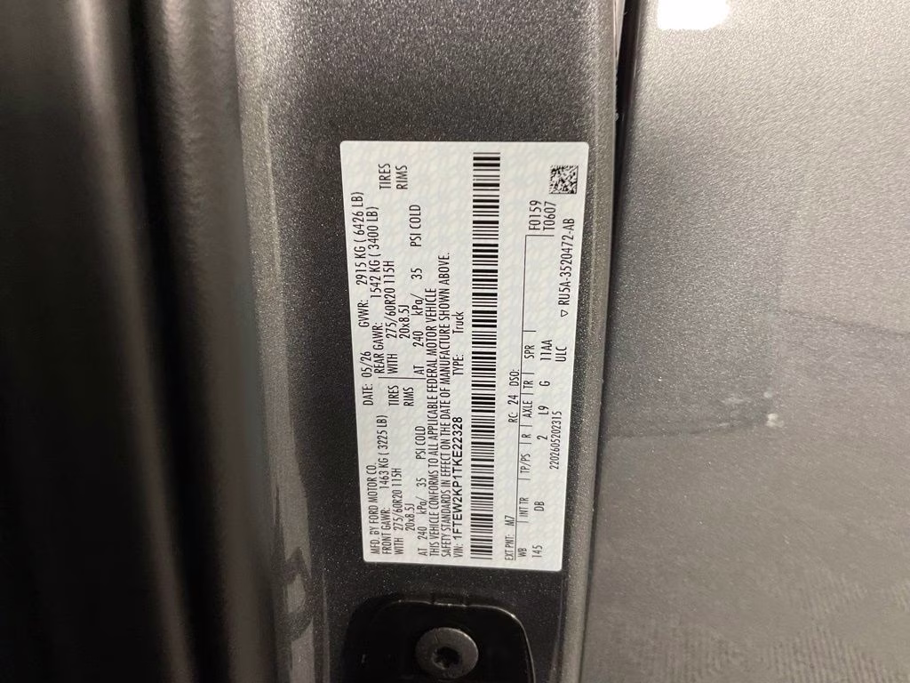 2026 Gray Metallic Ford F-150 STX RWD Truck