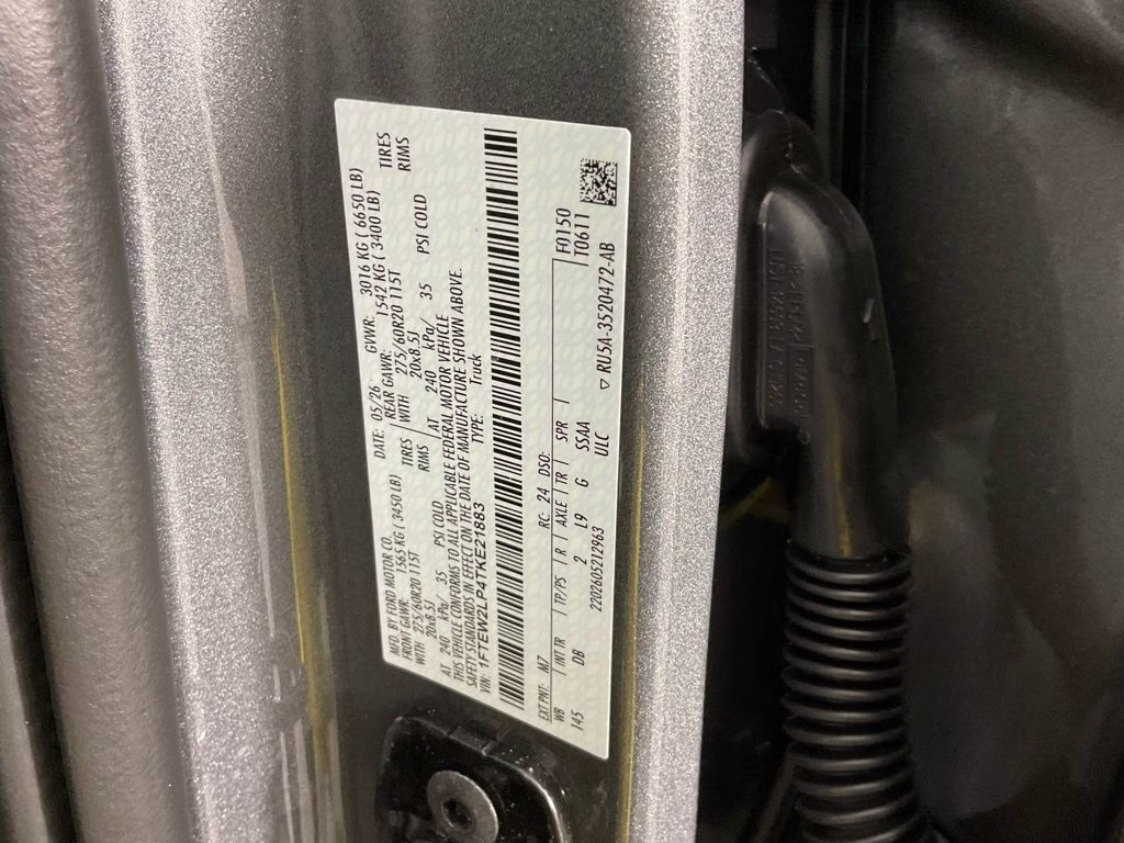 2026 Gray Metallic Ford F-150 STX 4X4 Truck