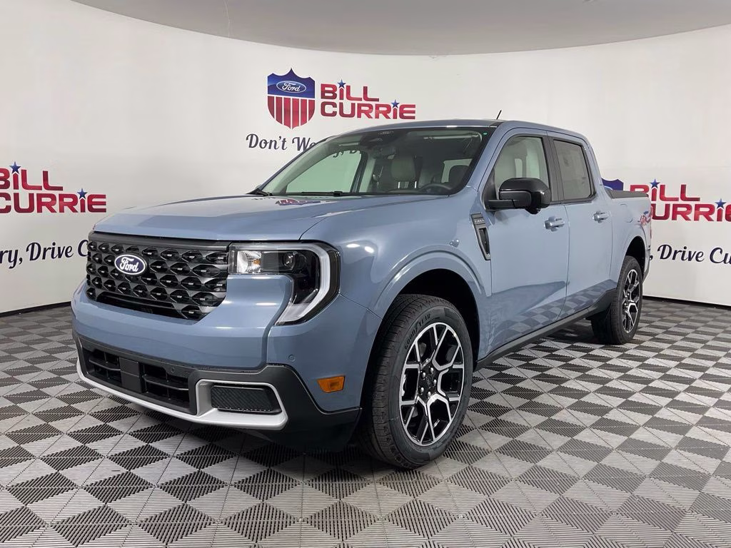 2026 Azure Gray Metallic Ford Maverick Lariat AWD Truck