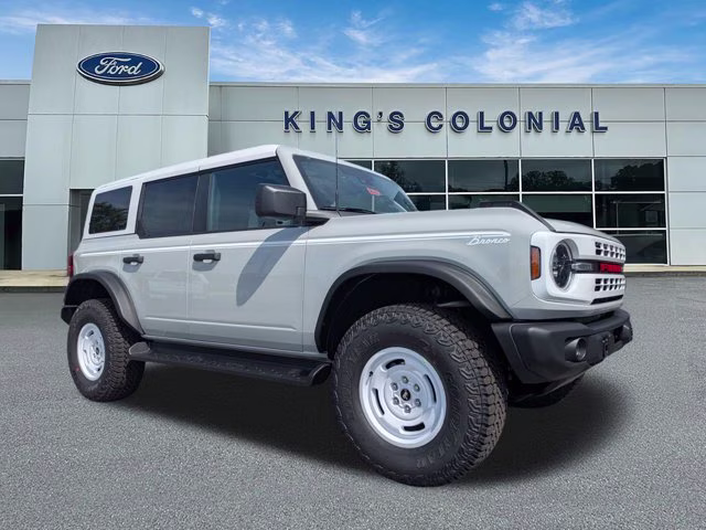 2026 Avalanche Gray Ford Bronco Heritage Edition 4 Door 4x4 4X4 Convertible