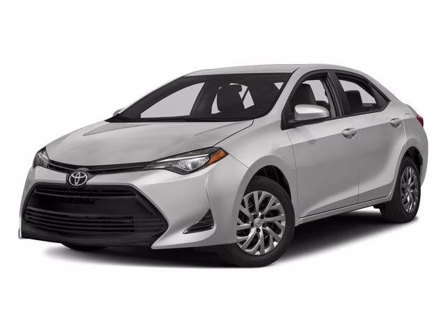 2017 Blue Toyota Corolla LE FWD Sedan