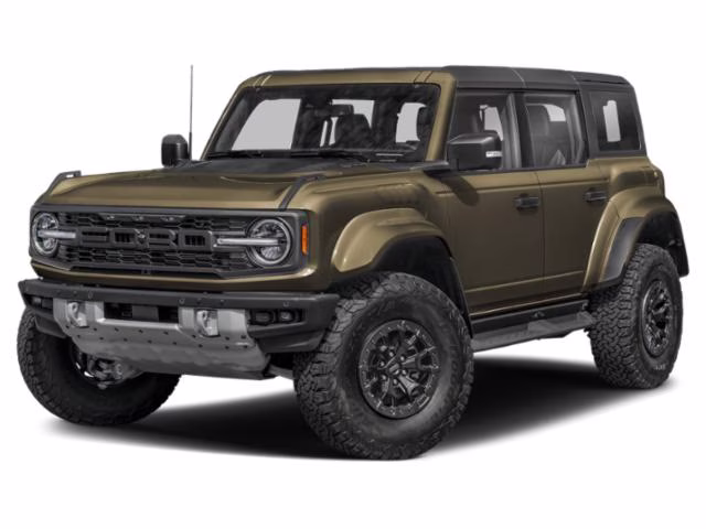 2025 Green Ford Bronco Raptor 4X4 Convertible