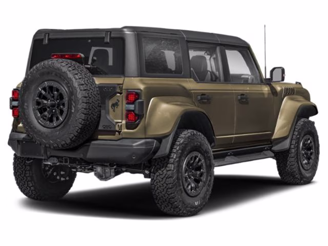 2025 Green Ford Bronco Raptor 4X4 Convertible