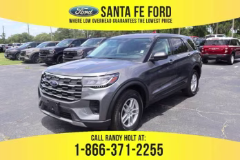 2026 Gray Ford Explorer Active 100A 4X4 SUV