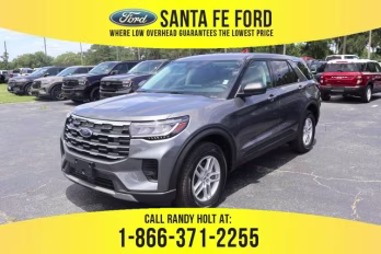 2026 Gray Ford Explorer Active 100A 4X4 SUV