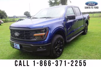 2026 Blue Ford F-150 STX 4X4 Truck