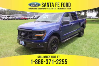 2026 Blue Ford F-150 STX 4X4 Truck