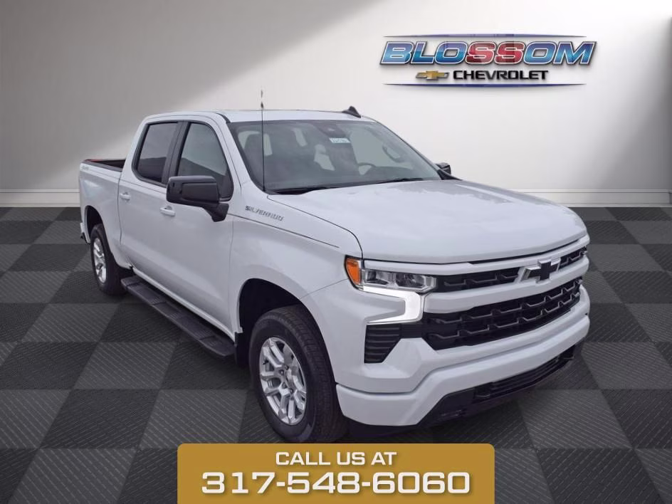 2026 Summit White Chevrolet Silverado 1500 RST 4X4 Truck