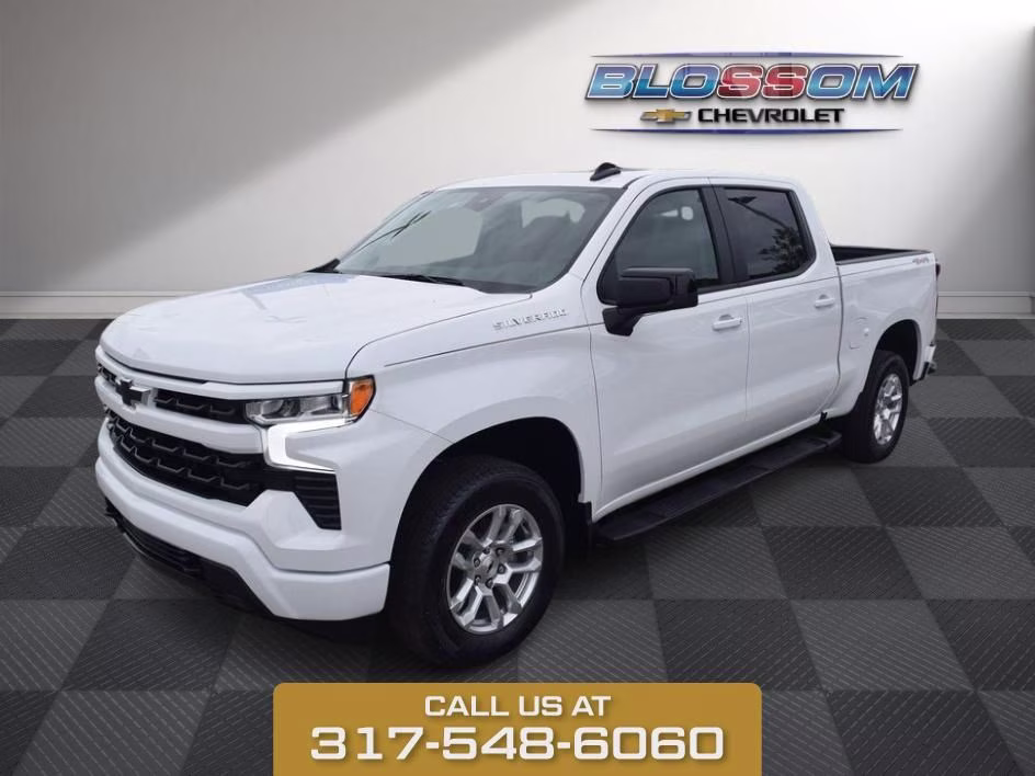 2026 Summit White Chevrolet Silverado 1500 RST 4X4 Truck