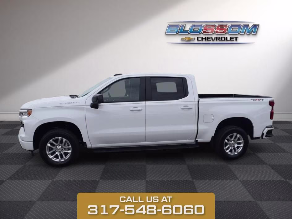 2026 Summit White Chevrolet Silverado 1500 RST 4X4 Truck