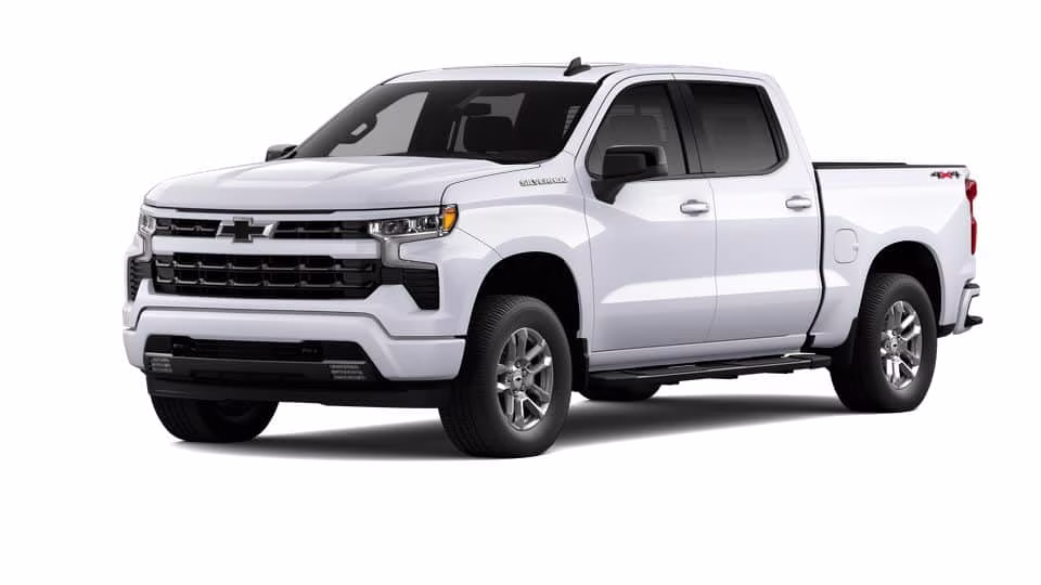 2026 White Chevrolet Silverado 1500 RST 4X4 Truck