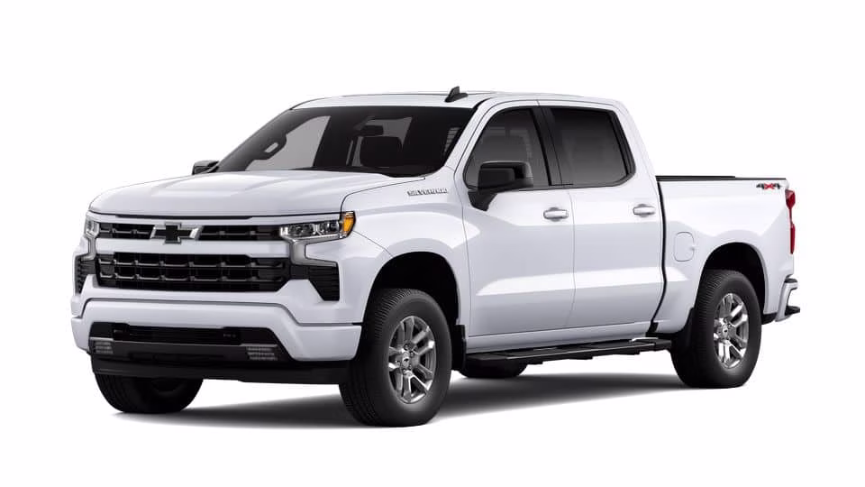 2026 White Chevrolet Silverado 1500 RST 4X4 Truck