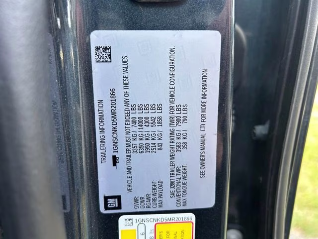 2021 Shadow Gray Metallic Chevrolet Tahoe LT RWD SUV