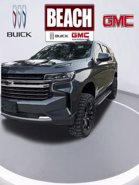 2021 Shadow Gray Metallic Chevrolet Tahoe LT RWD SUV