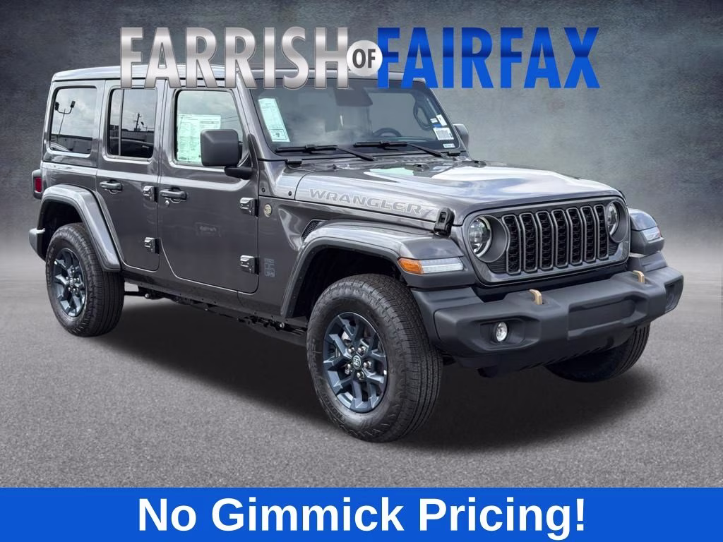 2026 Granite Crystal Metallic Clearcoat Jeep Wrangler 85th Anniversary Edition 4X4 SUV