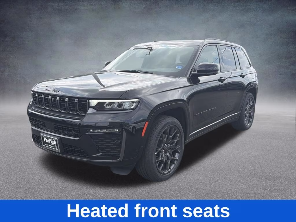 2026 Diamond Black Crystal Pearlcoat Jeep Grand Cherokee Summit 4X4 SUV