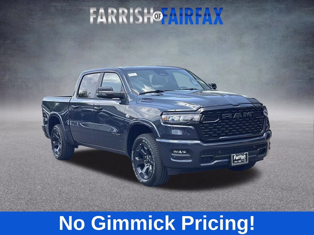 2026 Forged Blue Metallic Ram 1500 Big Horn/Lone Star 4X4 Truck