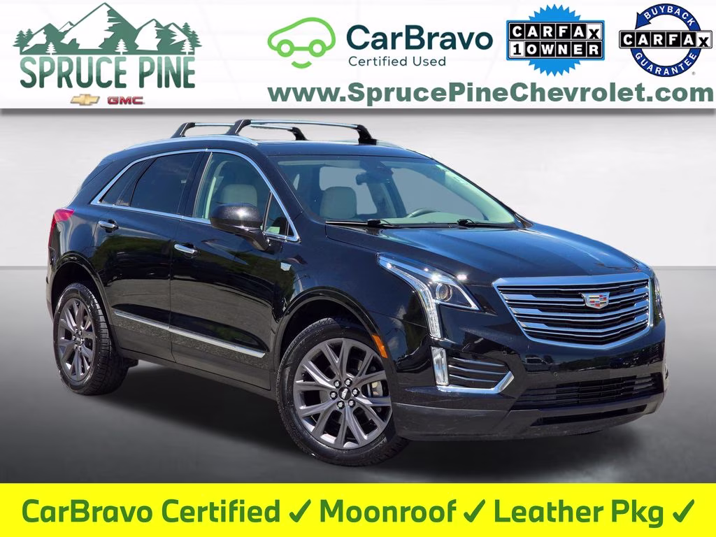 2019 Stellar Black Metallic Cadillac XT5 Luxury FWD SUV