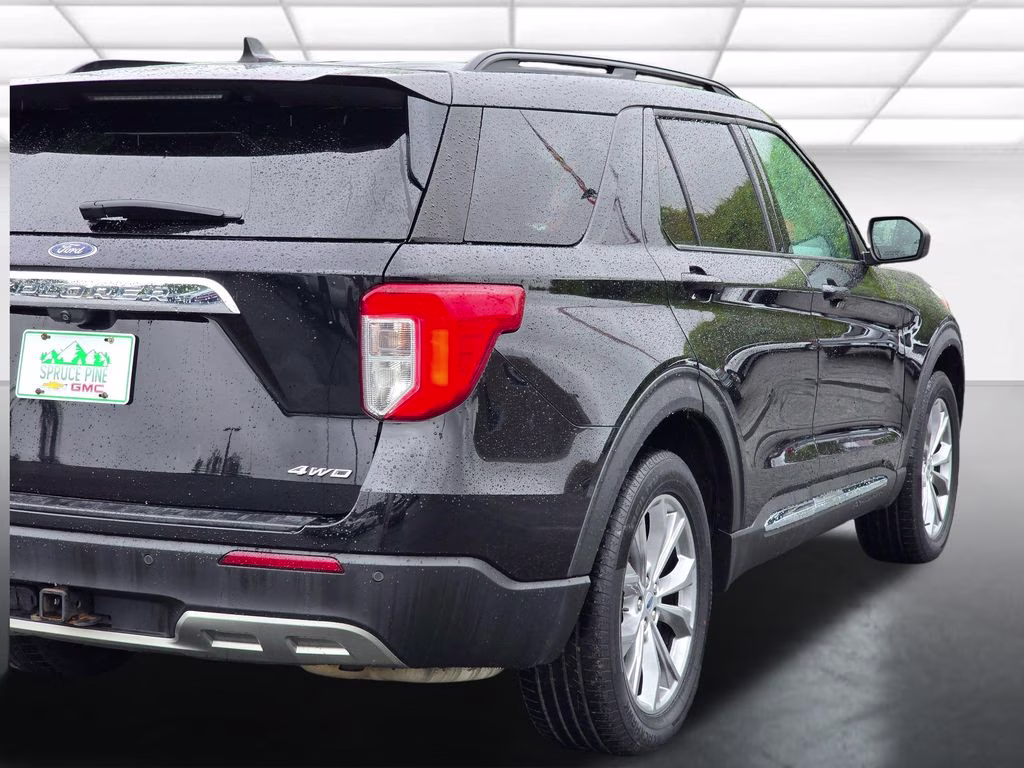 2021 Agate Black Metallic Ford Explorer XLT 4X4 SUV