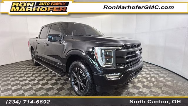 2021 Black Ford F-150 Lariat 4X4 Truck