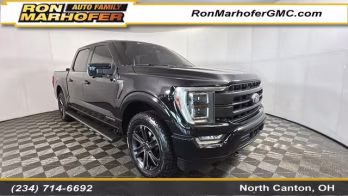 2021 Black Ford F-150 Lariat 4X4 Truck