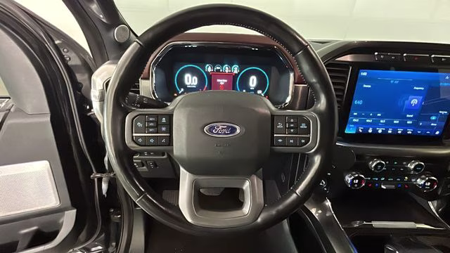 2021 Black Ford F-150 Lariat 4X4 Truck