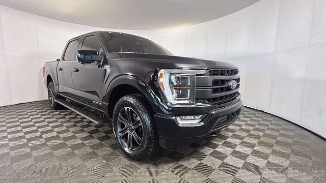 2021 Black Ford F-150 Lariat 4X4 Truck
