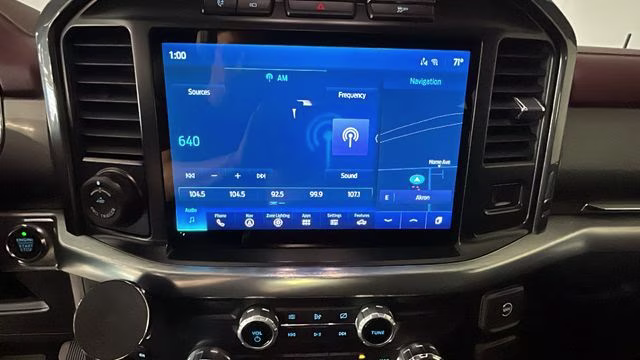 2021 Black Ford F-150 Lariat 4X4 Truck