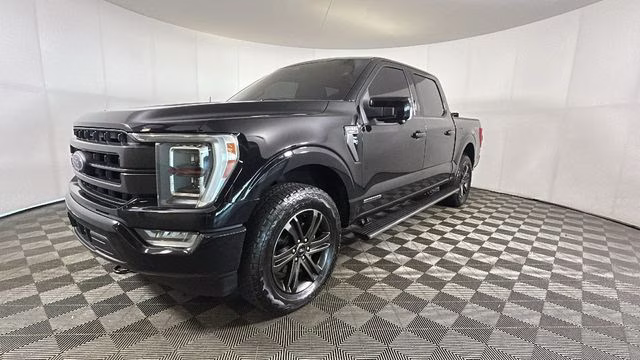 2021 Black Ford F-150 Lariat 4X4 Truck