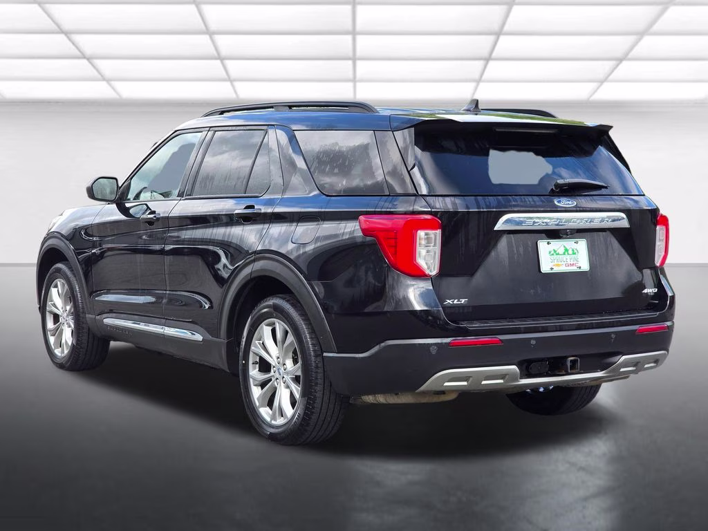 2021 Agate Black Metallic Ford Explorer XLT 4X4 SUV
