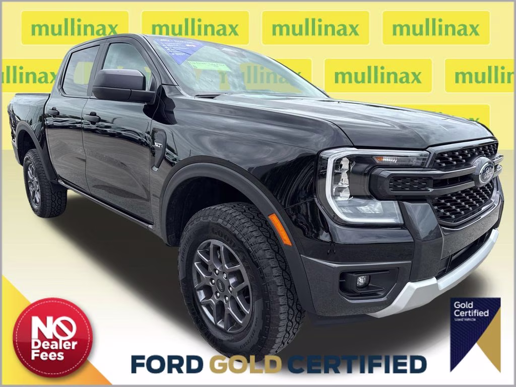 2025 Shadow Black Ford Ranger XLT RWD Truck