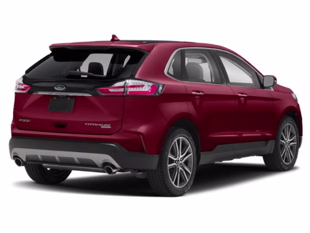2019 Ruby Red Ford Edge SEL FWD SUV