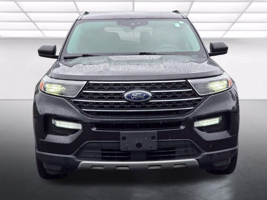 2021 Agate Black Metallic Ford Explorer XLT 4X4 SUV