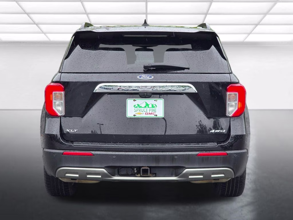 2021 Agate Black Metallic Ford Explorer XLT 4X4 SUV