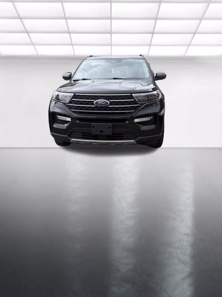 2021 Agate Black Metallic Ford Explorer XLT 4X4 SUV