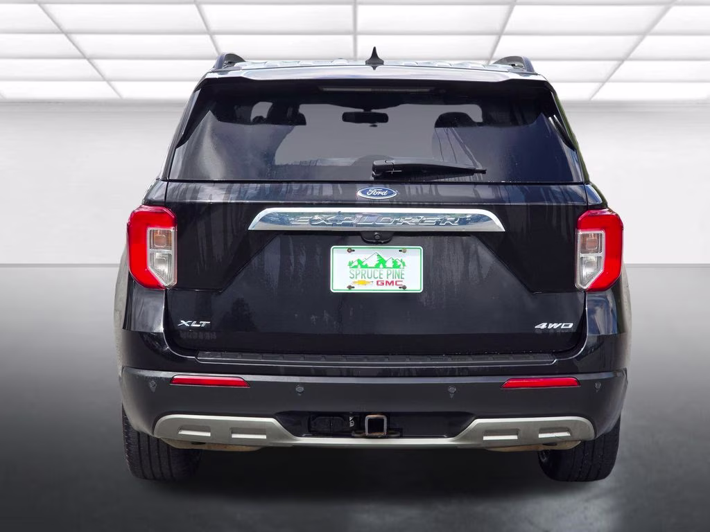 2021 Agate Black Metallic Ford Explorer XLT 4X4 SUV