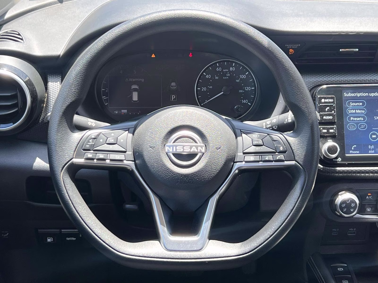 2024 Aspen White/Super Black Nissan Kicks SV FWD SUV