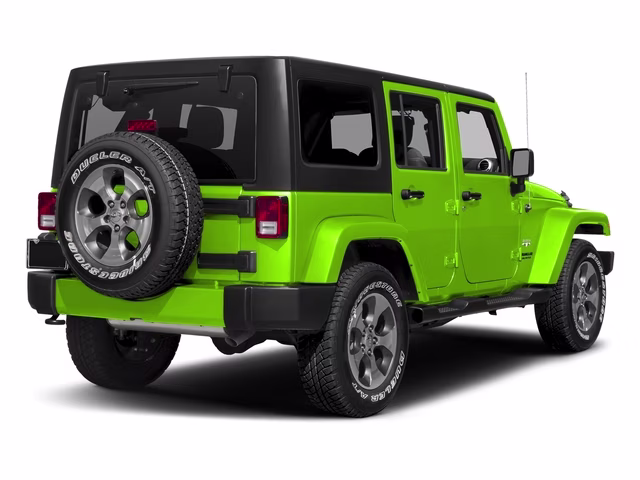 2016 Green Jeep Wrangler Unlimited Sahara 4X4 Crossover