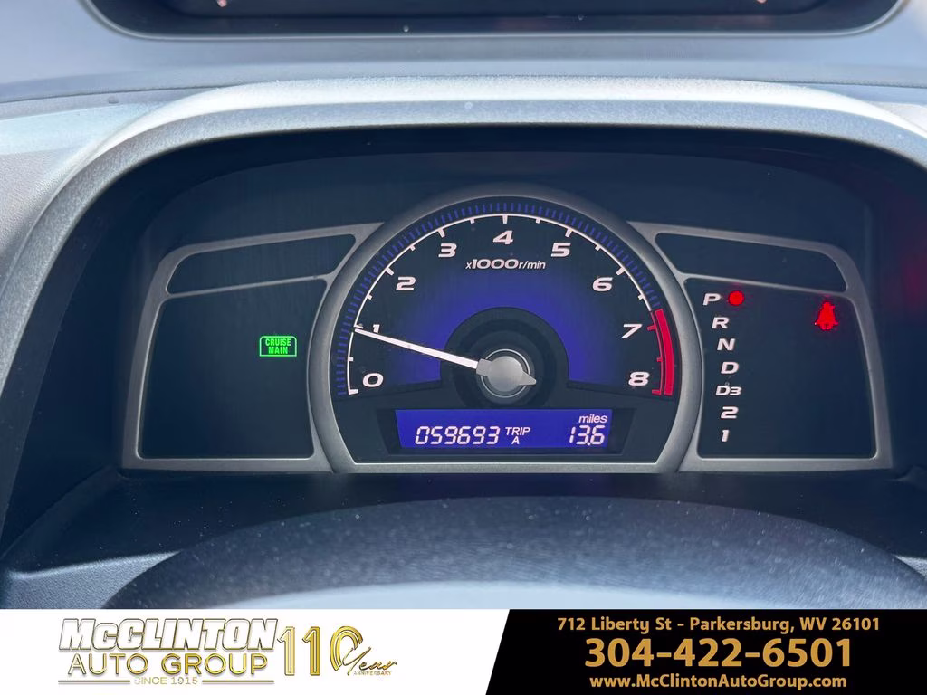2011 Red Honda Civic EX FWD Sedan
