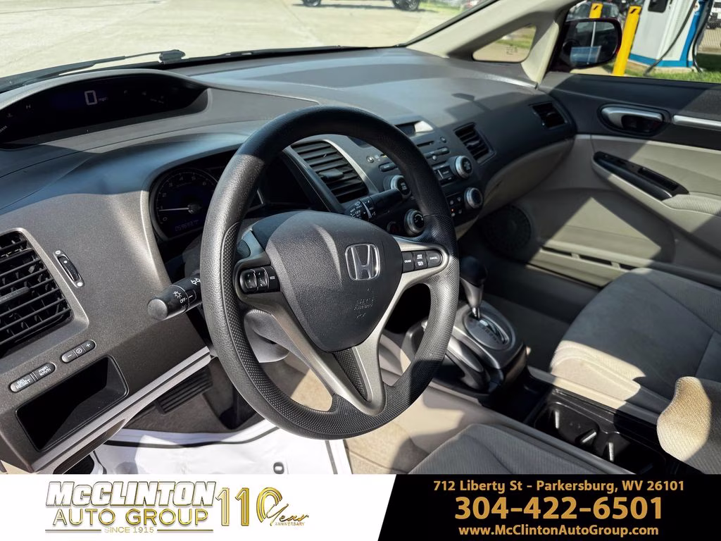 2011 Red Honda Civic EX FWD Sedan