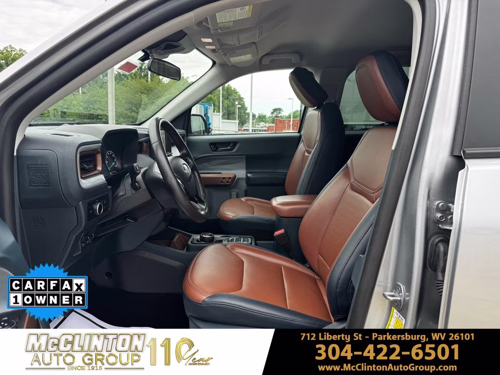2023 Iconic Silver Metallic Ford Maverick Lariat AWD Truck