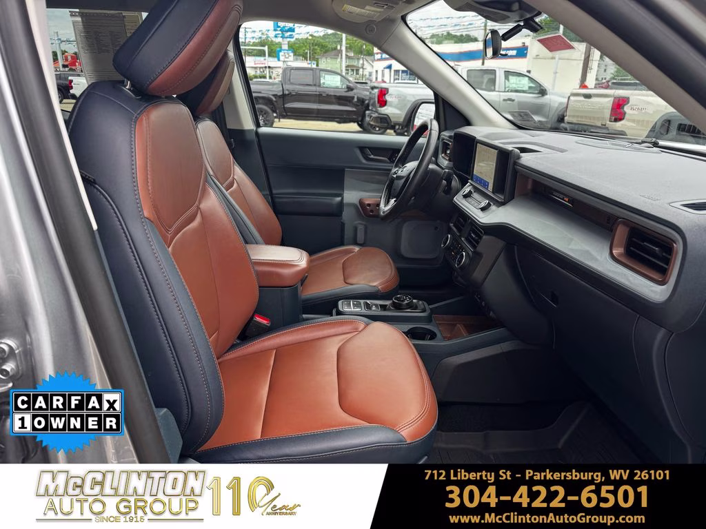 2023 Iconic Silver Metallic Ford Maverick Lariat AWD Truck